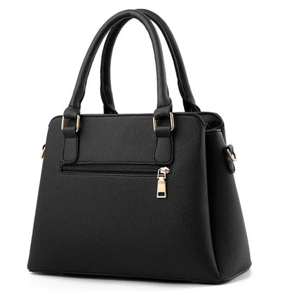 BW Custom Name Classic Leather Handbag