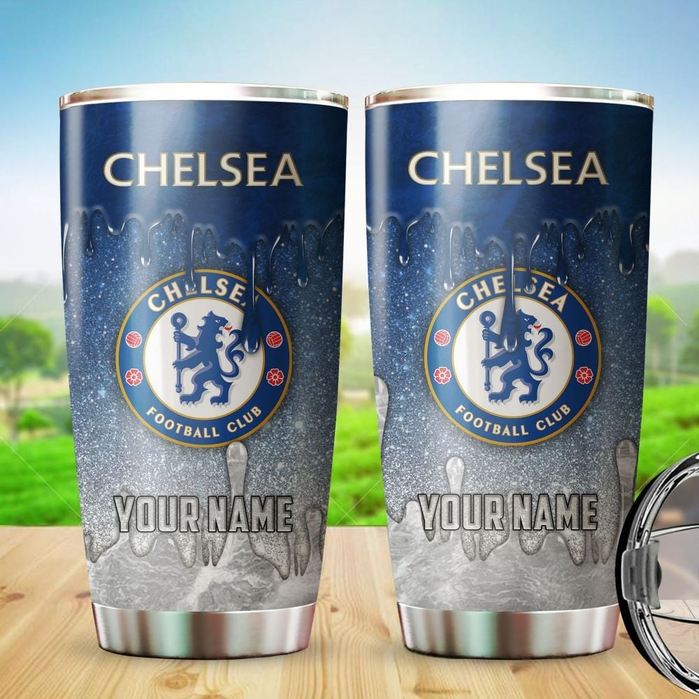 Personalized Chelsea CFC Stainless Tumbler 20oz 30oz Cup