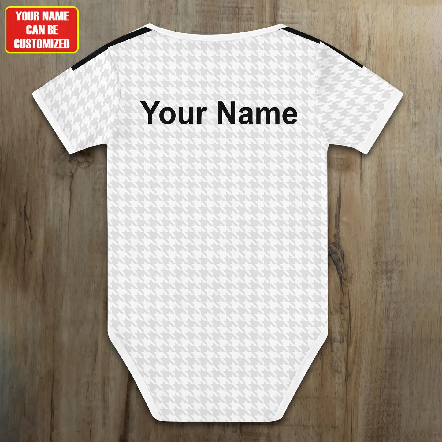 Customized Real Madrid Jersey , Baby Rib Bodysuit Sizes