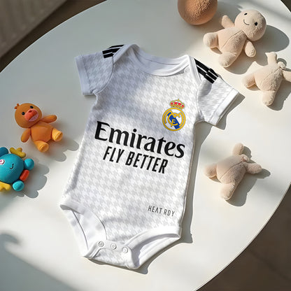 Customized Real Madrid Jersey , Baby Rib Bodysuit Sizes