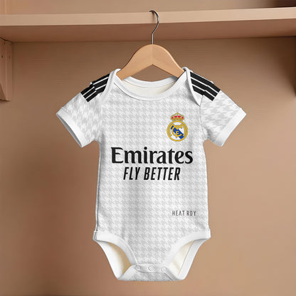 Customized Real Madrid Jersey , Baby Rib Bodysuit Sizes