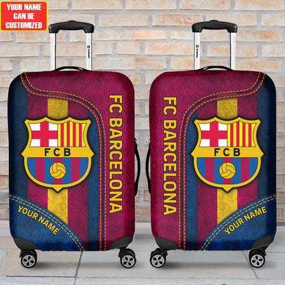 Personalized Barcelona FC Luggage Cover V2