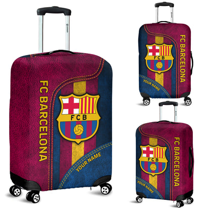 Personalized Barcelona FC Luggage Cover V2