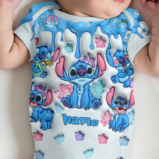 Customized Ohana Jersey , Baby Rib Bodysuit Sizes