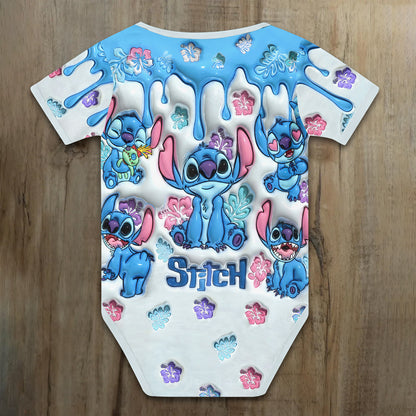 Customized Ohana Jersey , Baby Rib Bodysuit Sizes