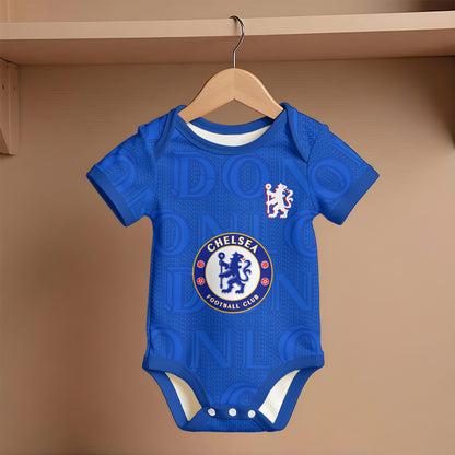 Customized Chelsea London Soccer Jersey , Baby Rib Bodysuit Sizes