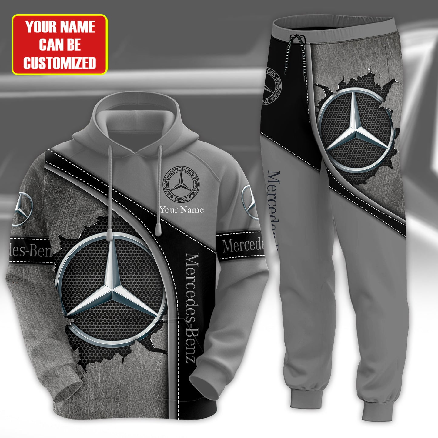 Personalized Merc Q10 3D All over Printed Hoodie and Sweatpants set
