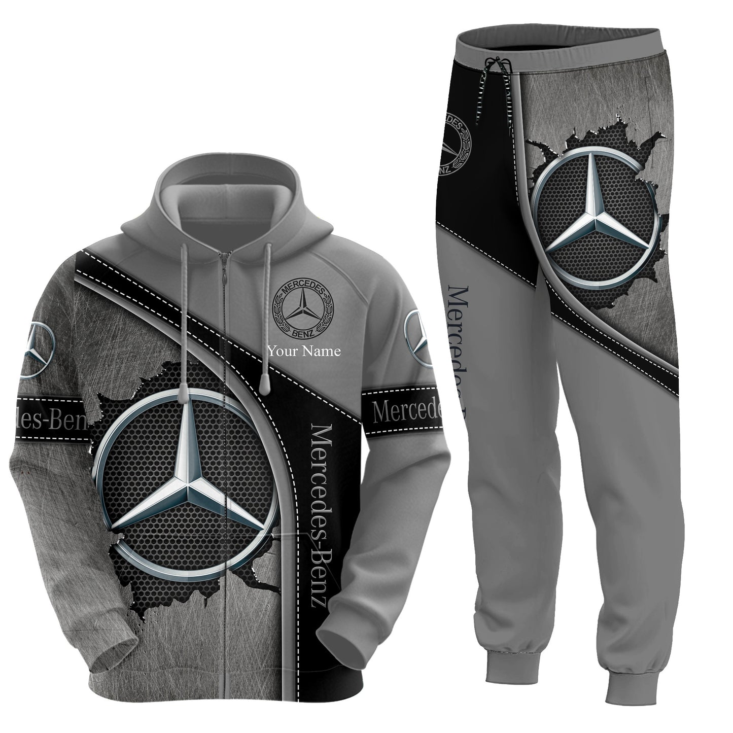 Personalized Merc Q10 3D All over Printed Hoodie and Sweatpants set