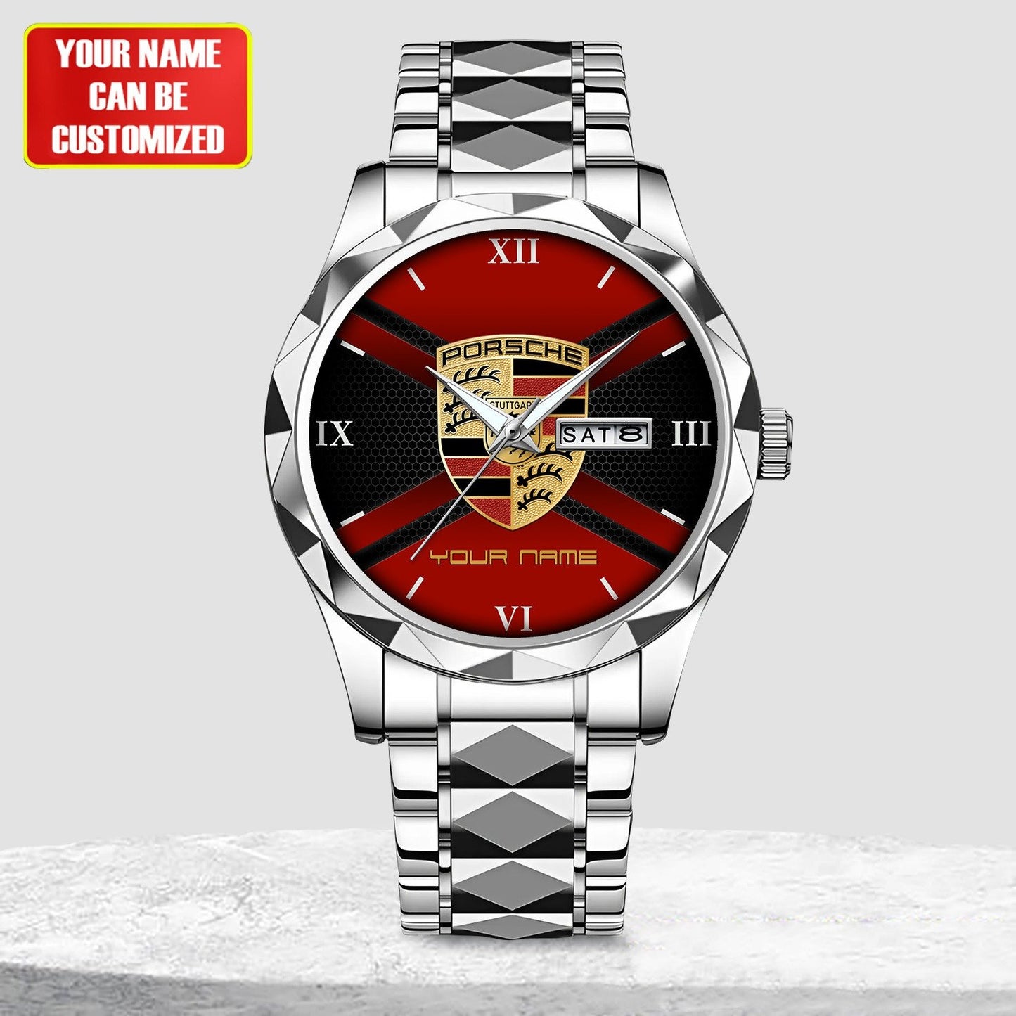 Personalized Pors Elegant Alloy Charley Watch