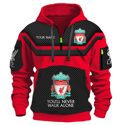 Personalized LVP FC 3D Hoodie Cotton Jacket