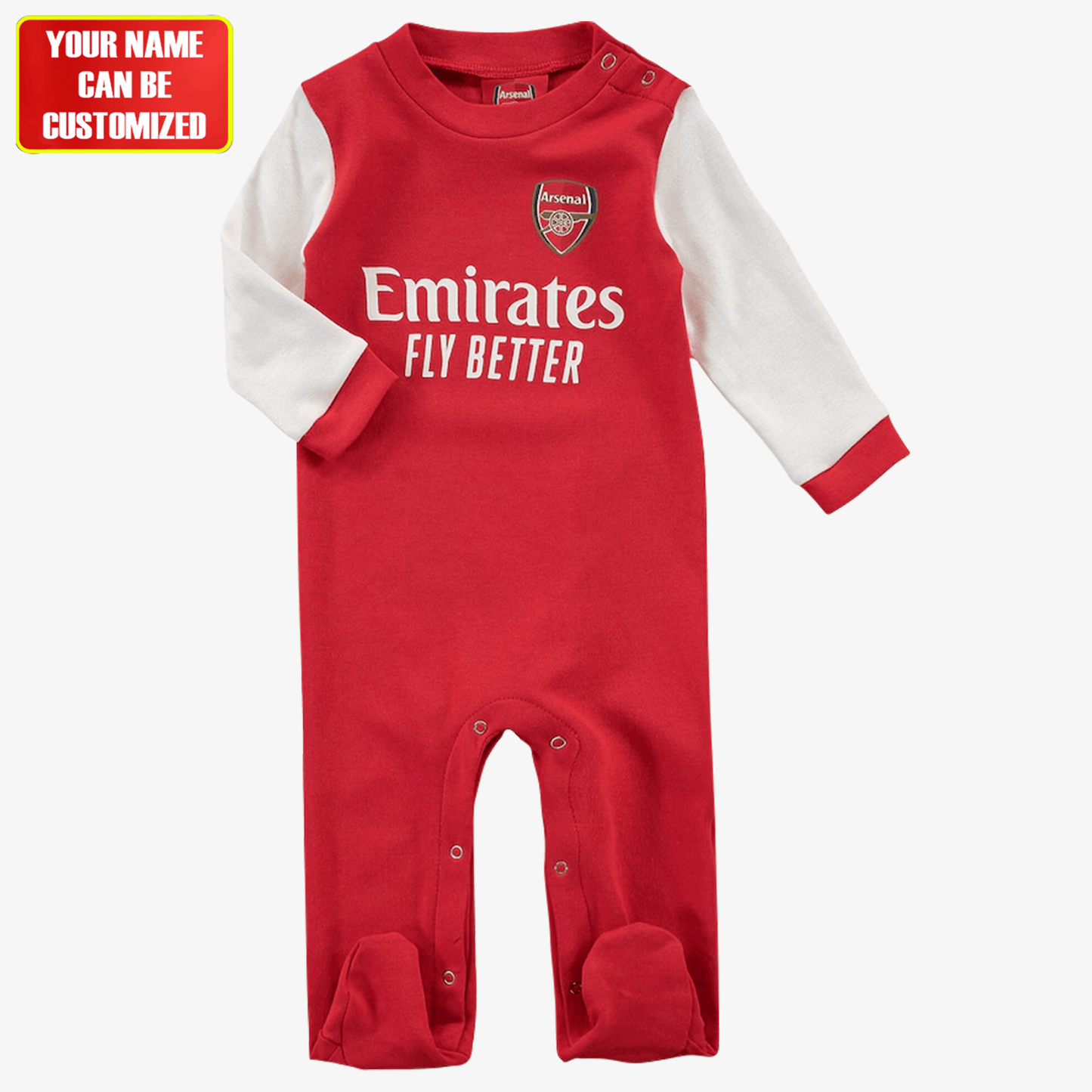 Arsenal Customized Baby Rib Sleepwear P020806
