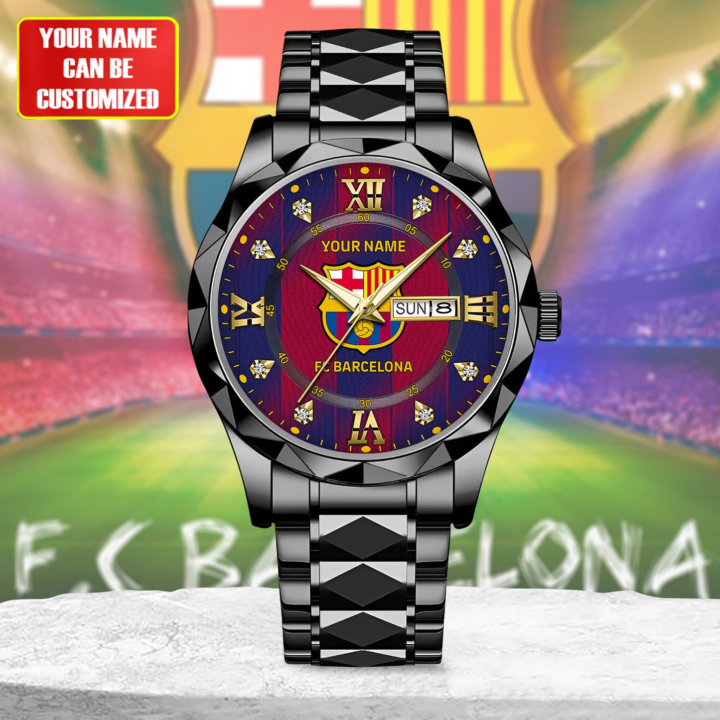 Personalized Barcelona FC Alloy Charley Watch V10