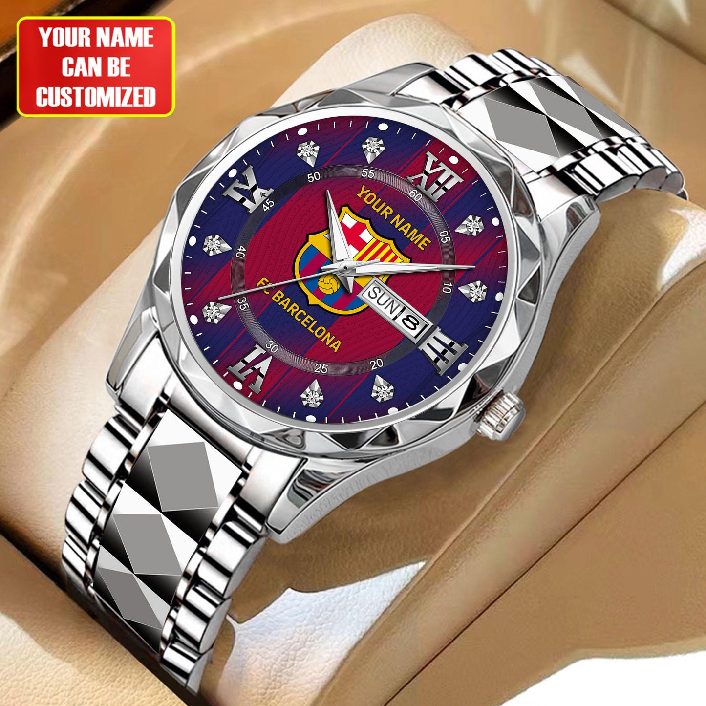 Personalized Barcelona FC Alloy Charley Watch V10
