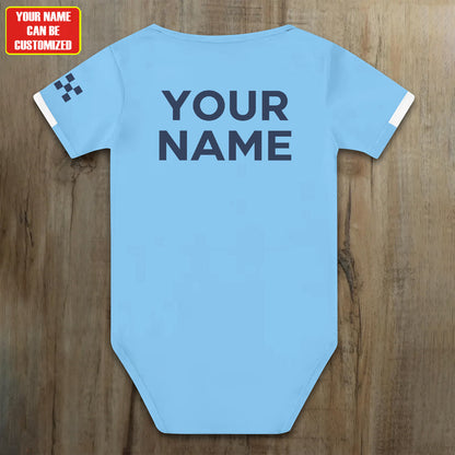Customized Man City Soccer Jersey , Baby Rib Bodysuit Sizes