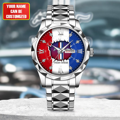 Personalized Mustang Wall Crack Alloy Charley Watch