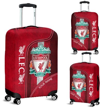 Personalized Liverpool Luggage Cover
