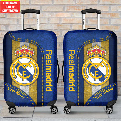Personalized Real Madrid Luggage Cover