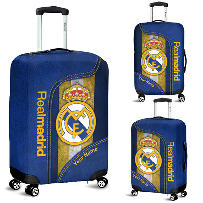 Personalized Real Madrid Luggage Cover