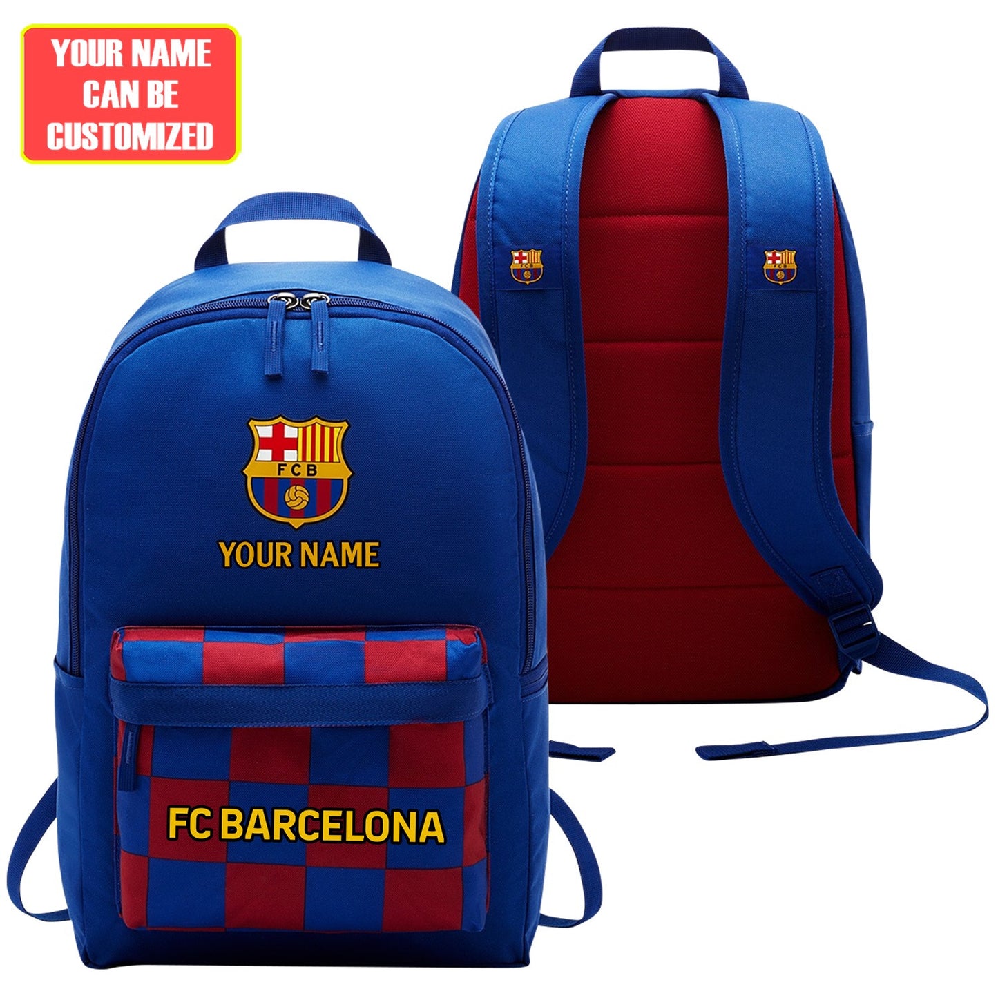 Personalized Barca FC Backpack V2