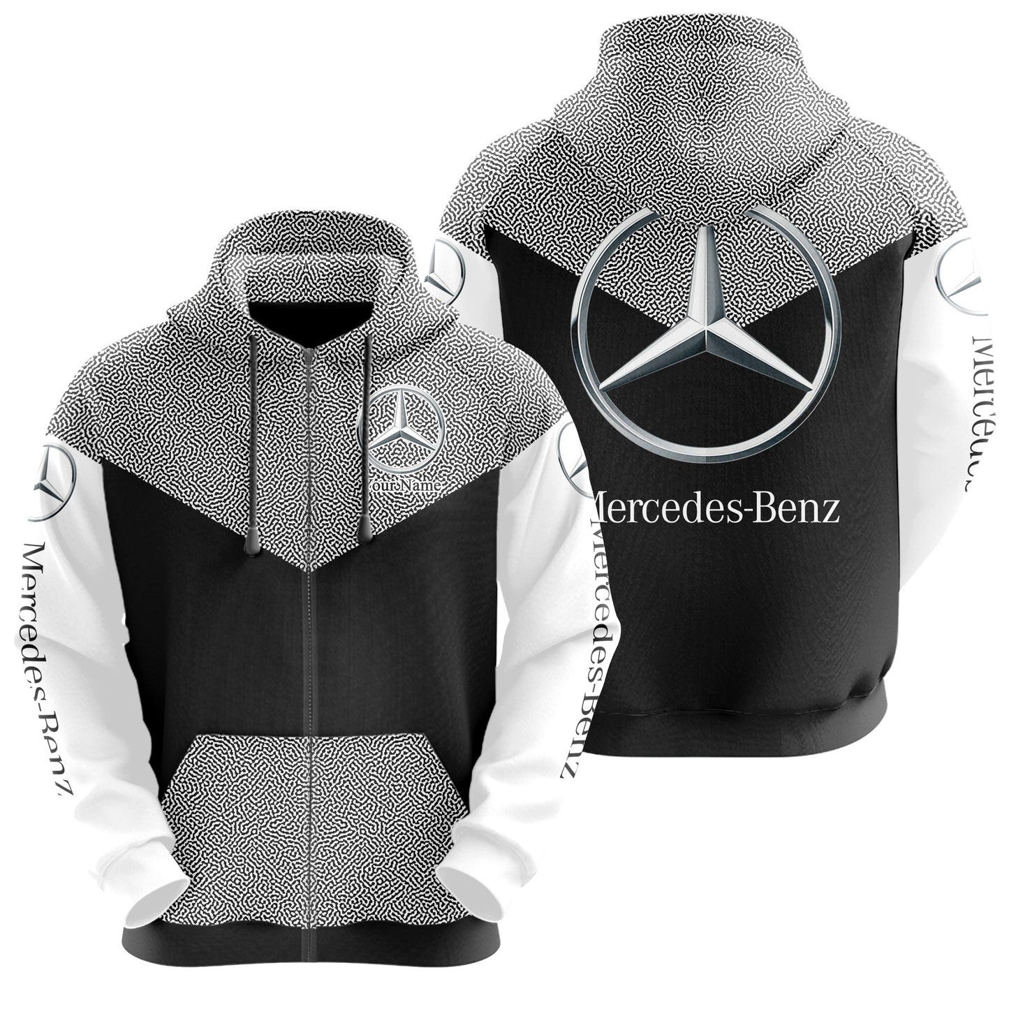 Personalized Merc Stripes 3D All over Printed Hoodie and Sweatpants set
