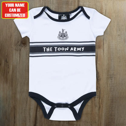 Customized Newcastle Soccer Jersey , Baby Rib Bodysuit Sizes