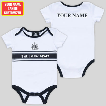 Customized Newcastle Soccer Jersey , Baby Rib Bodysuit Sizes