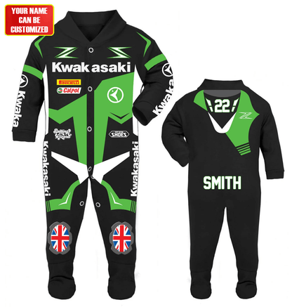 KW Racing Customized Baby Rib Sleepwear