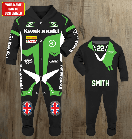 KW Racing Customized Baby Rib Sleepwear