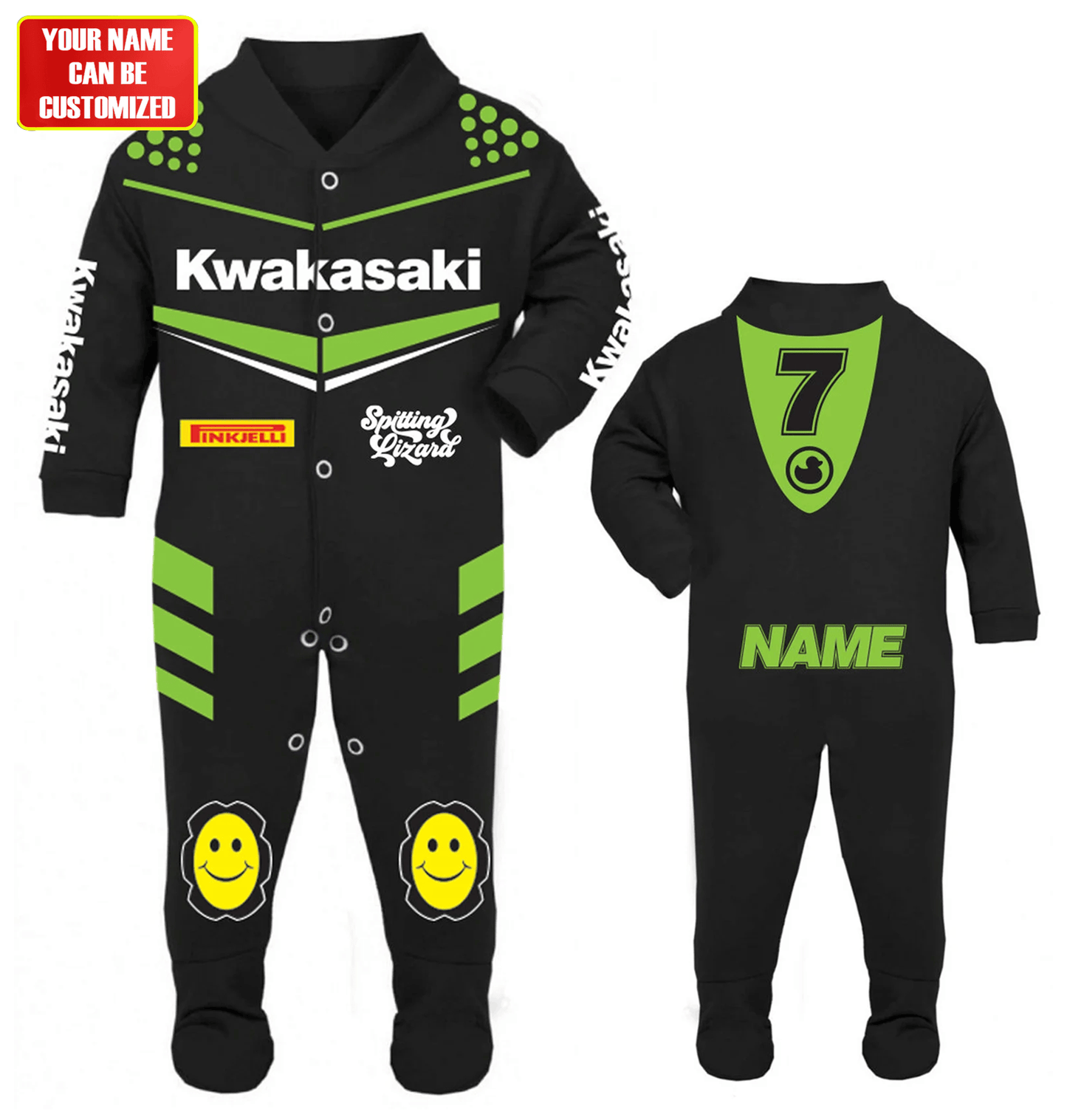 KW Racing Customized Baby Rib Sleepwear V2