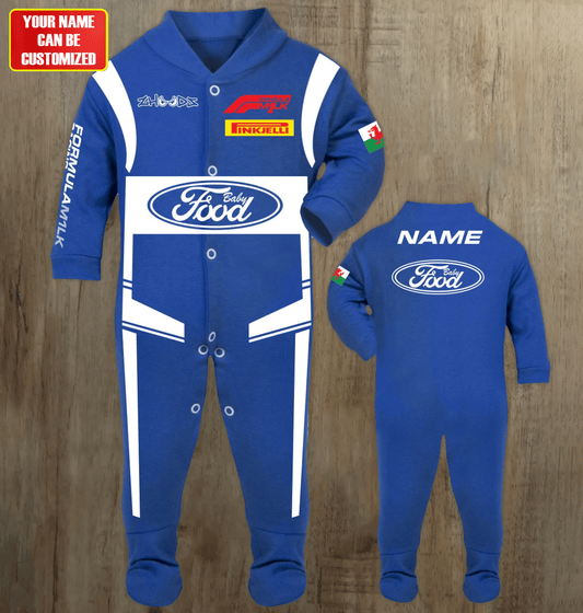 F Racing Customized Baby Rib Sleepwear