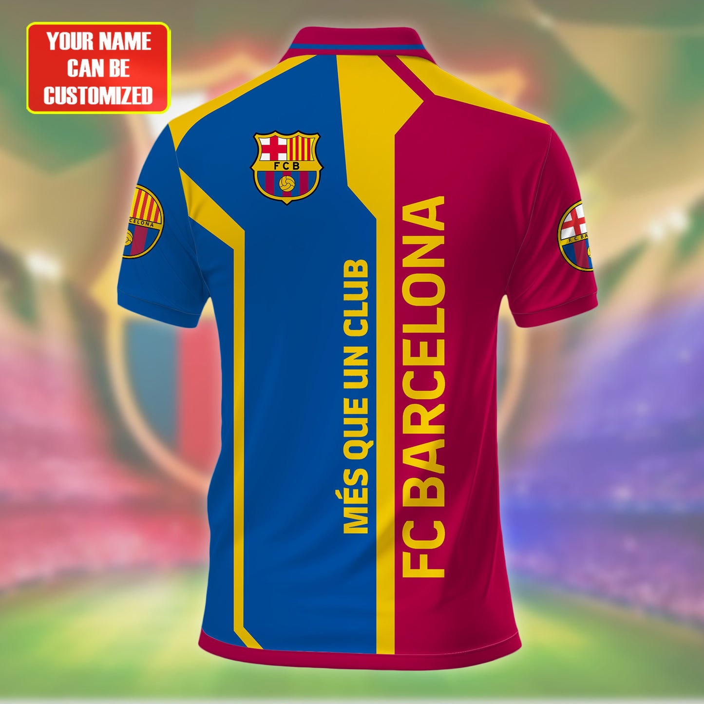Personalized Barcelona FC 3D Full Printing Set , Barcelona FC Shirt , Barcelona Set , Zipper Polo, Hoodie , Short , Polo , hawaii V23