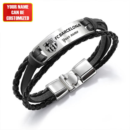 FC Barcelona Personalized Handmade Bracelet Gift For Fans