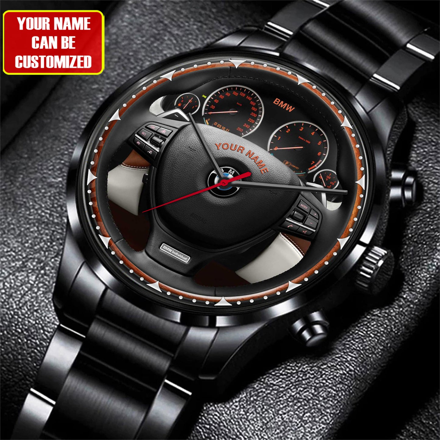 Personalized BW 6 Series Cabin Luxury Stainless Steel Watch