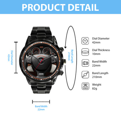Personalized BW 6 Series Cabin Luxury Stainless Steel Watch