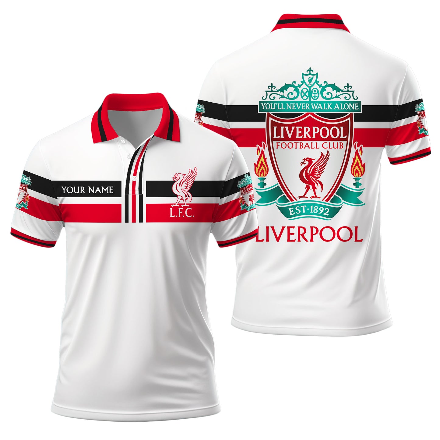 Personalized Liverpool Q19 3D Full Printing Set ,Liverpool Q19 Shirt , Hoodie , Short , Polo ,hawaii