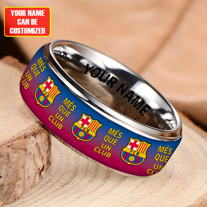 Personalized Barcelona Custom Alloy Ring