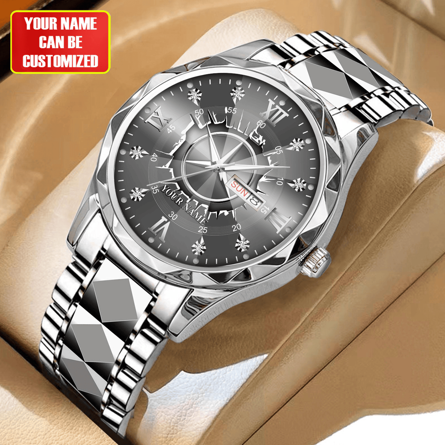 Personalized Merc Elegant Alloy Charley Watch V3