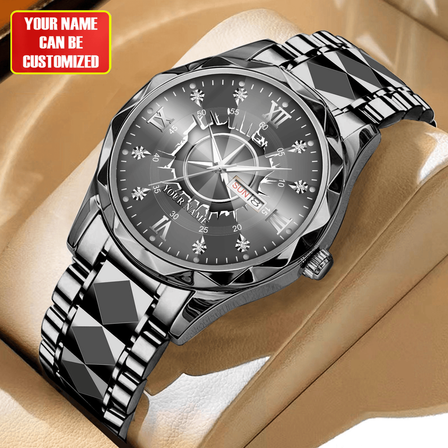 Personalized Merc Elegant Alloy Charley Watch V3