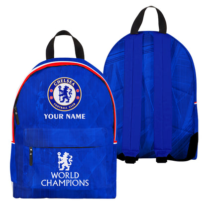 Personalized Chelsea World Champions Backpack