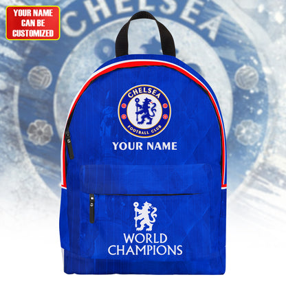 Personalized Chelsea World Champions Backpack