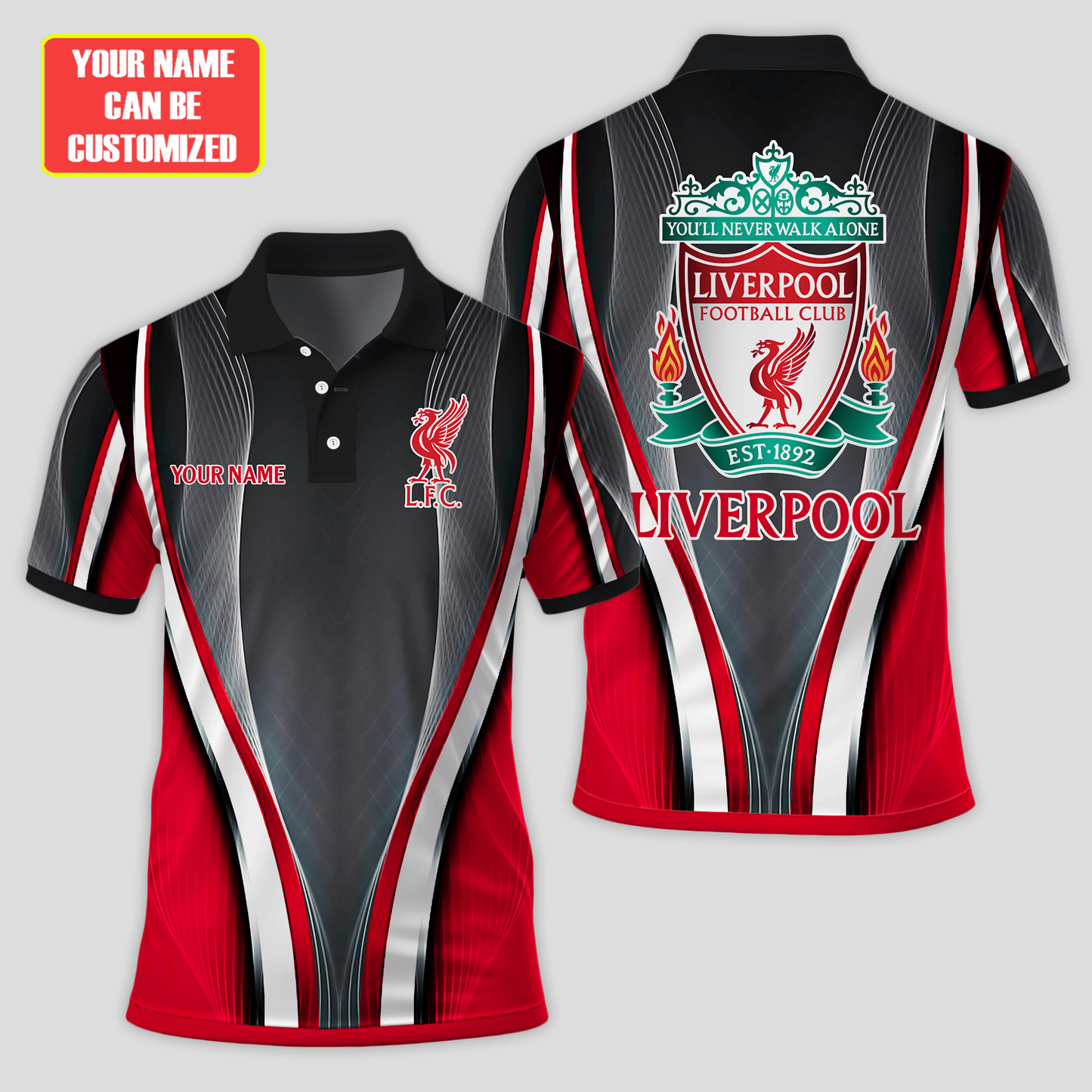 Personalized Liverpool Q18 3D Full Printing Set ,Liverpool Q18 Shirt , Hoodie , Short , Polo ,hawaii