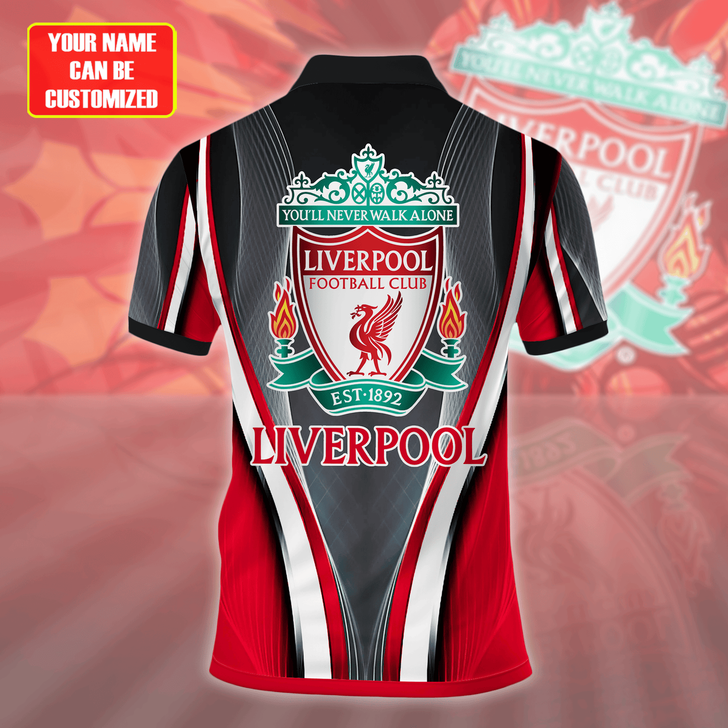 Personalized Liverpool Q18 3D Full Printing Set ,Liverpool Q18 Shirt , Hoodie , Short , Polo ,hawaii