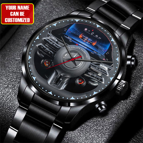 Personalized Merc AMG CLE Cockpit Luxury Stainless Steel Watch