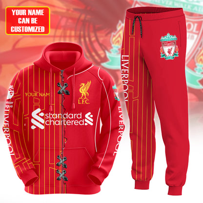 Personalized LVP Mixed 3D All over Printed Hoodie and Sweatpants set