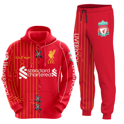 Personalized LVP Mixed 3D All over Printed Hoodie and Sweatpants set
