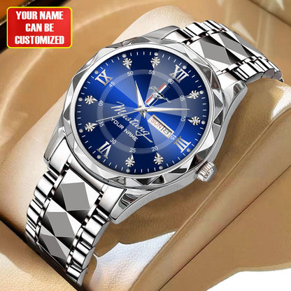 Personalized F Mustang Elegant Luxury Alloy Charley Watch