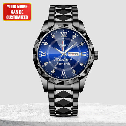 Personalized F Mustang Elegant Luxury Alloy Charley Watch
