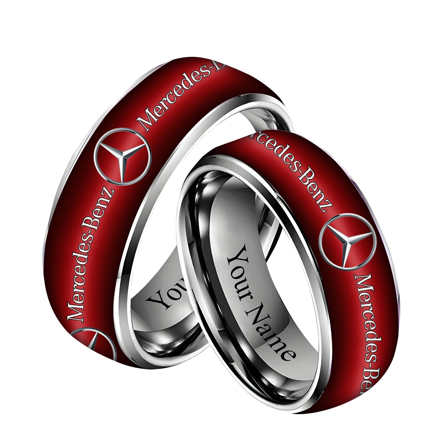 Personalized Merc Custom Alloy Ring