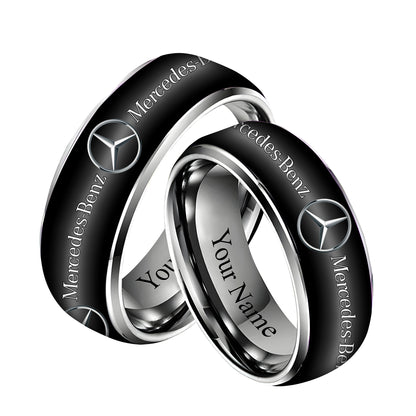 Personalized Merc Custom Alloy Ring