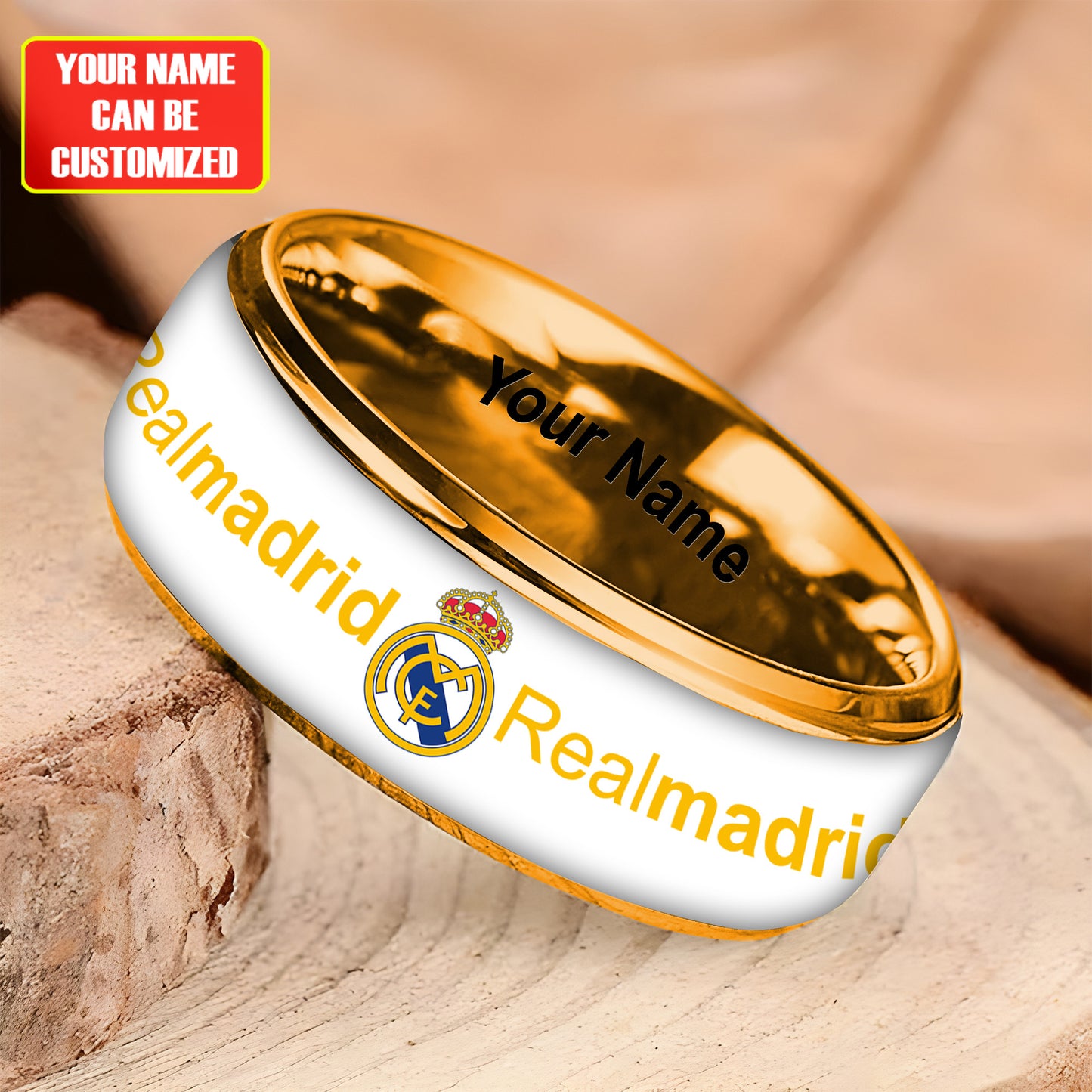 Personalized Real Custom Alloy Ring